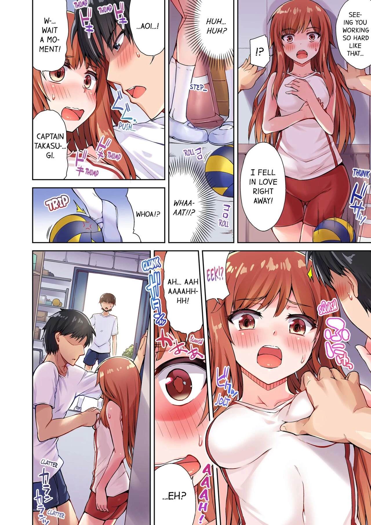 Traditional Job of Washing Girls' Body 10 | Asoko Araiya no Oshigoto ~Kataomoichuu no Aitsu to Onnayu de~ porn comic picture 8