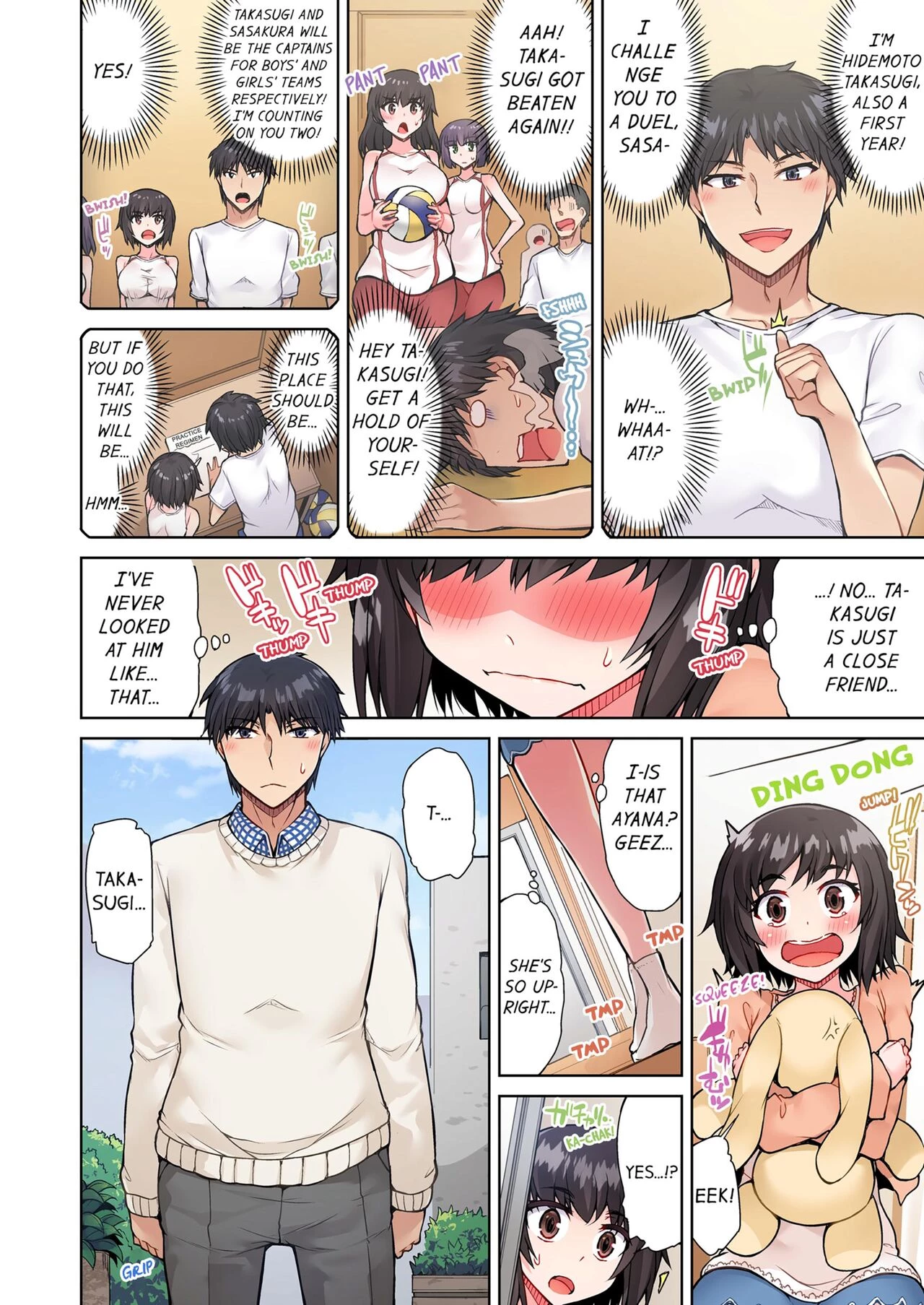 Traditional Job of Washing Girl's Body 12 | Asoko Araiya no Oshigoto ~Kataomoichuu no Aitsu to Onnayu de~ porn comic picture 11