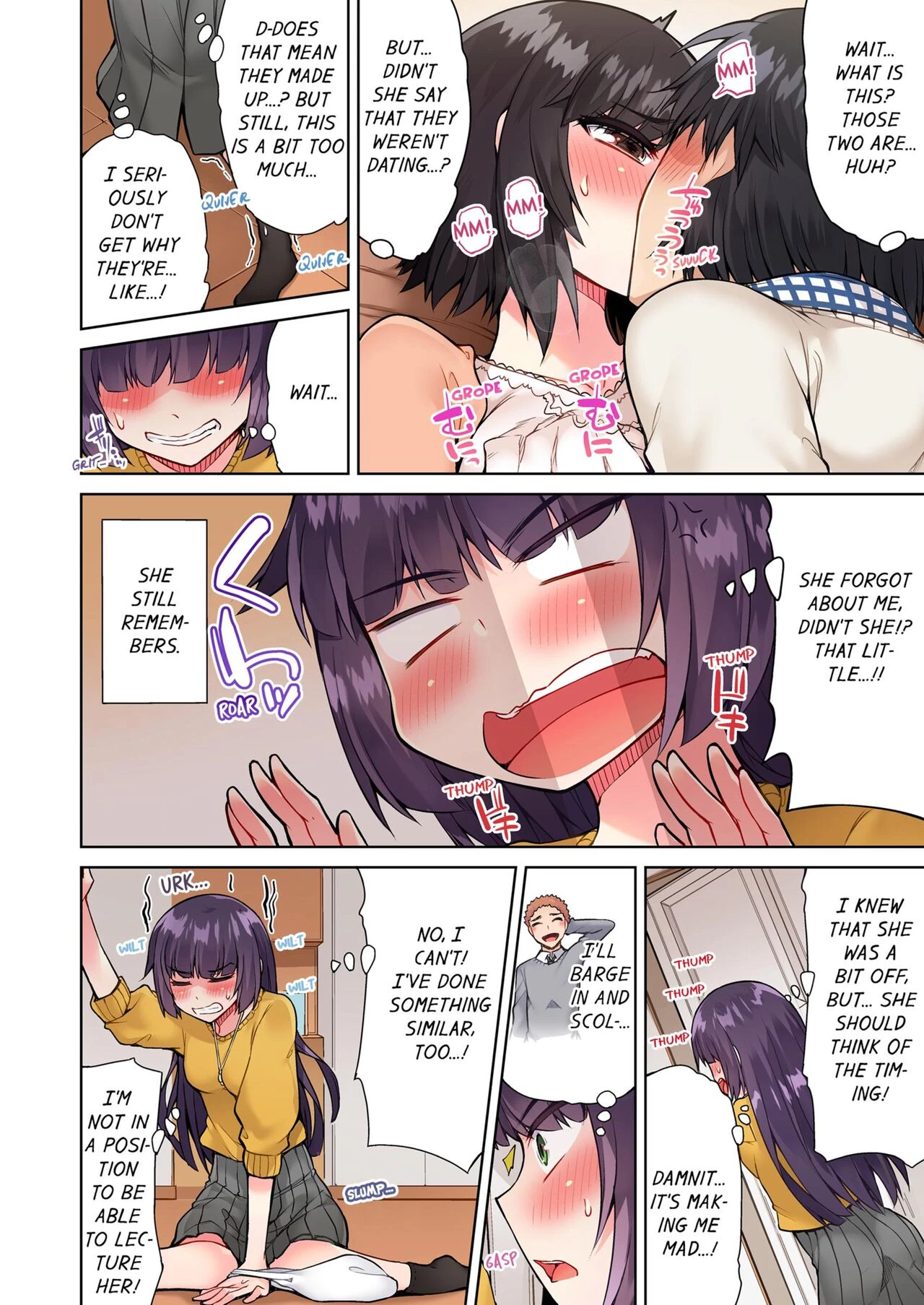 Traditional Job of Washing Girl's Body 12 | Asoko Araiya no Oshigoto ~Kataomoichuu no Aitsu to Onnayu de~ porn comic picture 21