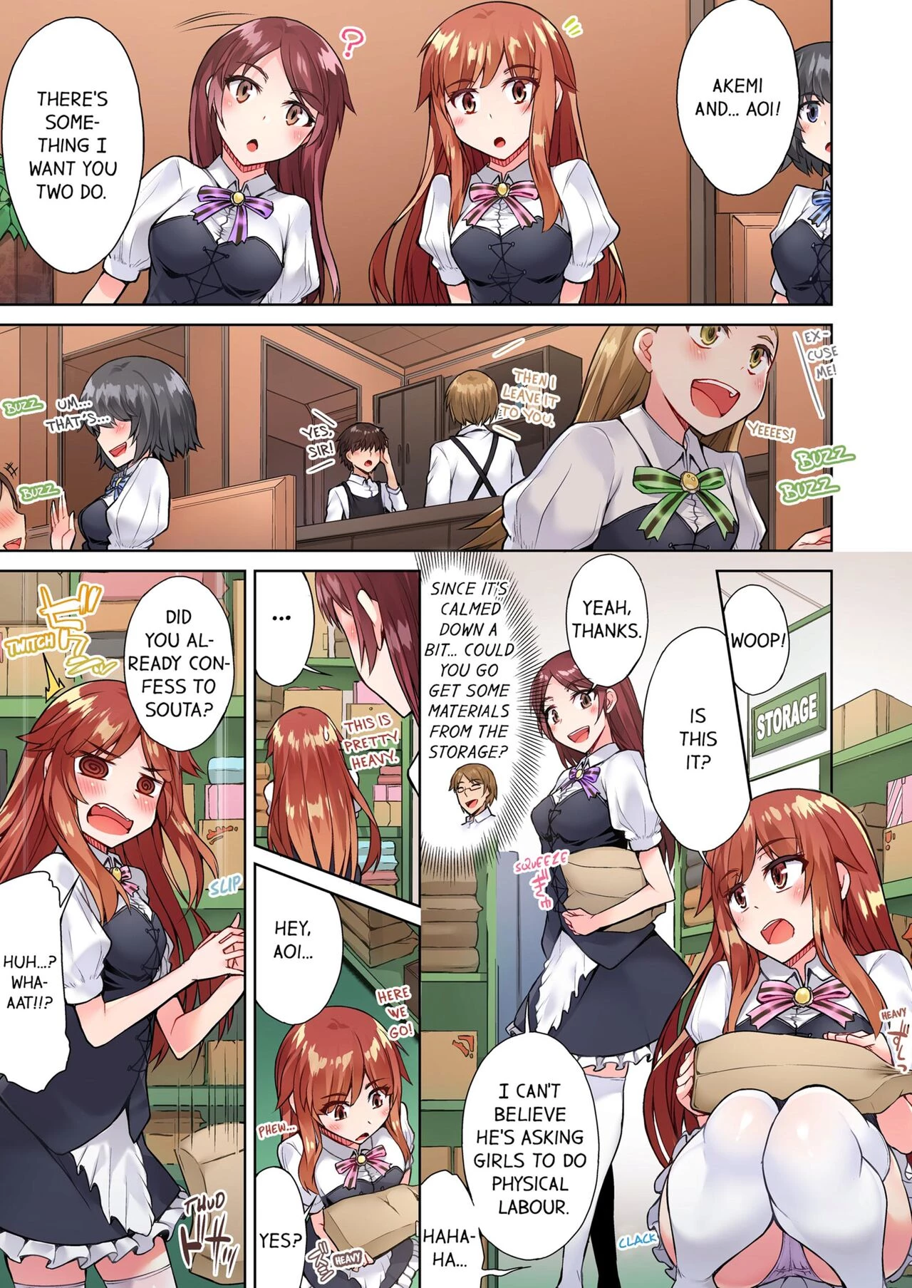 Traditional Job of Washing Girl's Body 12 | Asoko Araiya no Oshigoto ~Kataomoichuu no Aitsu to Onnayu de~ porn comic picture 40
