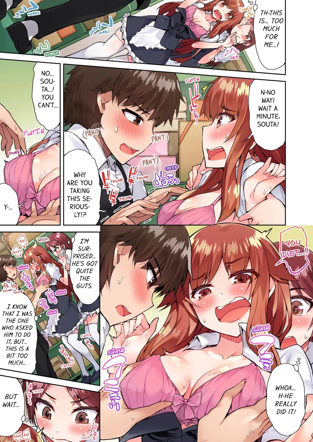 Traditional Job of Washing Girl's Body 12 | Asoko Araiya no Oshigoto ~Kataomoichuu no Aitsu to Onnayu de~ porn comic picture 46