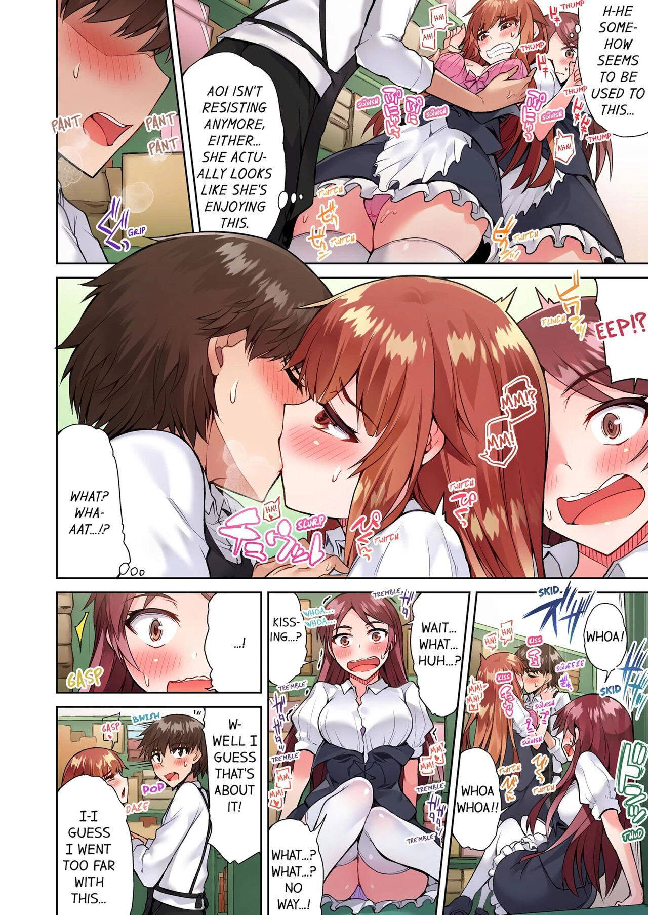 Traditional Job of Washing Girl's Body 12 | Asoko Araiya no Oshigoto ~Kataomoichuu no Aitsu to Onnayu de~ porn comic picture 47