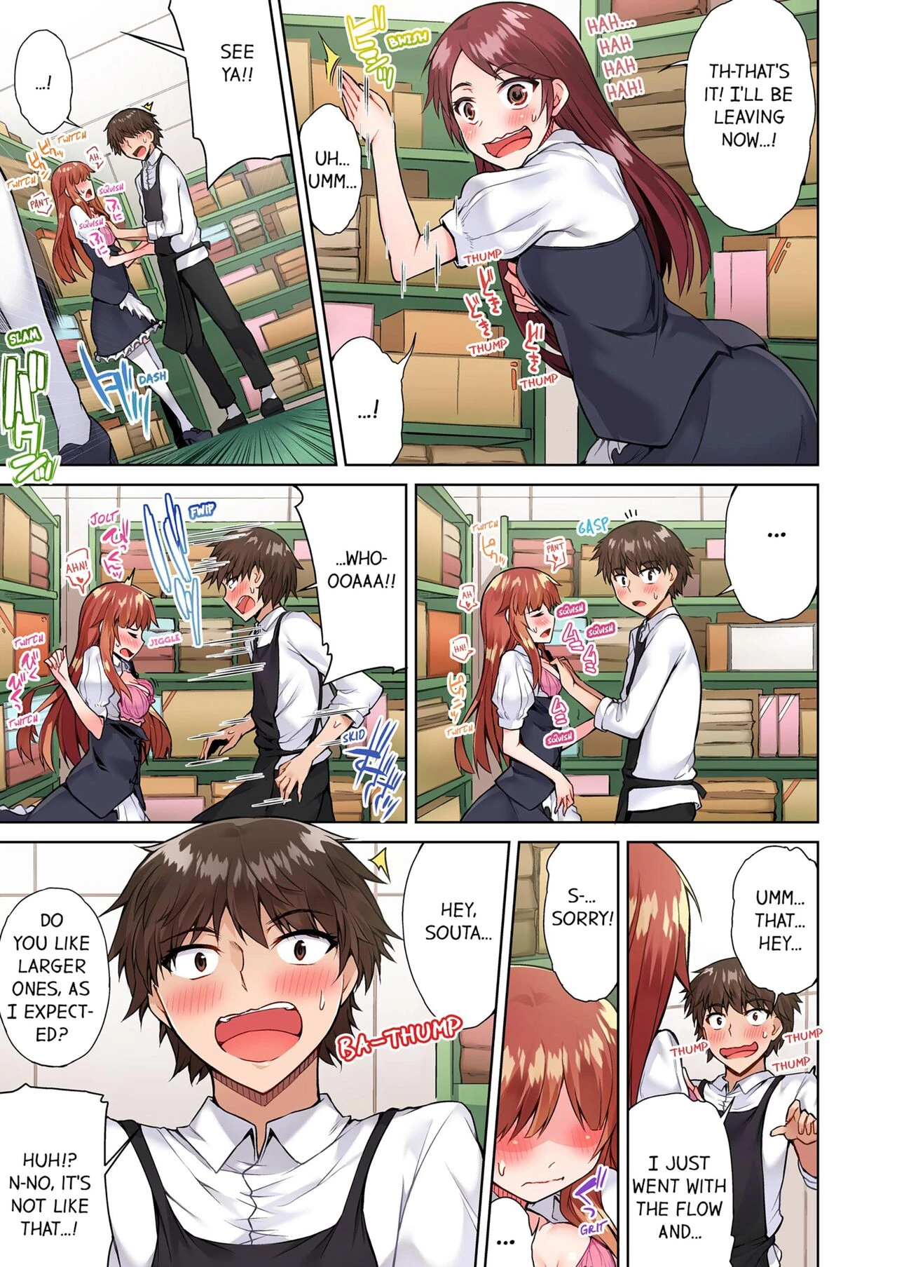 Traditional Job of Washing Girl's Body 12 | Asoko Araiya no Oshigoto ~Kataomoichuu no Aitsu to Onnayu de~ porn comic picture 48