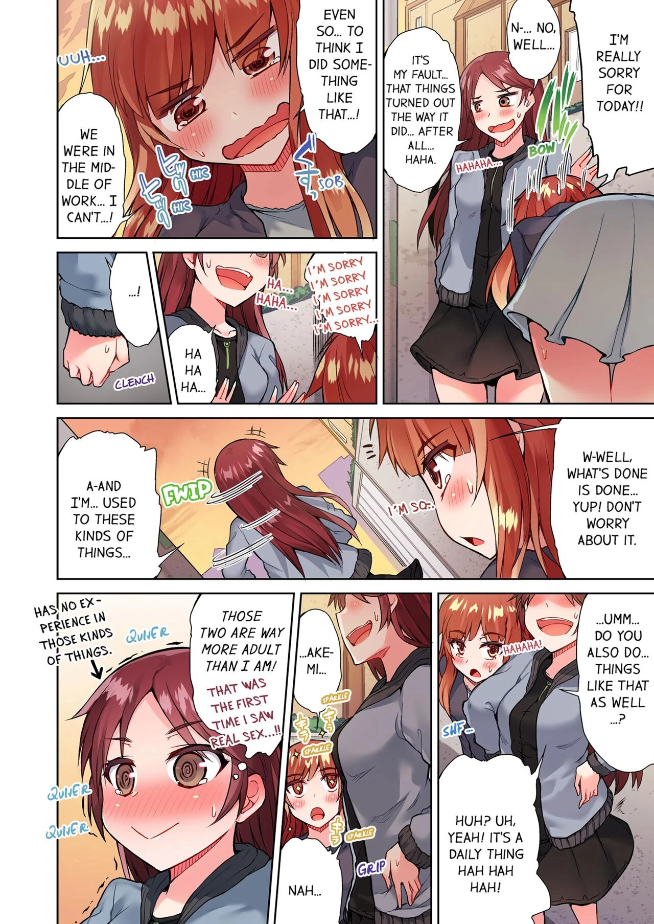 Traditional Job of Washing Girl's Body 12 | Asoko Araiya no Oshigoto ~Kataomoichuu no Aitsu to Onnayu de~ porn comic picture 67