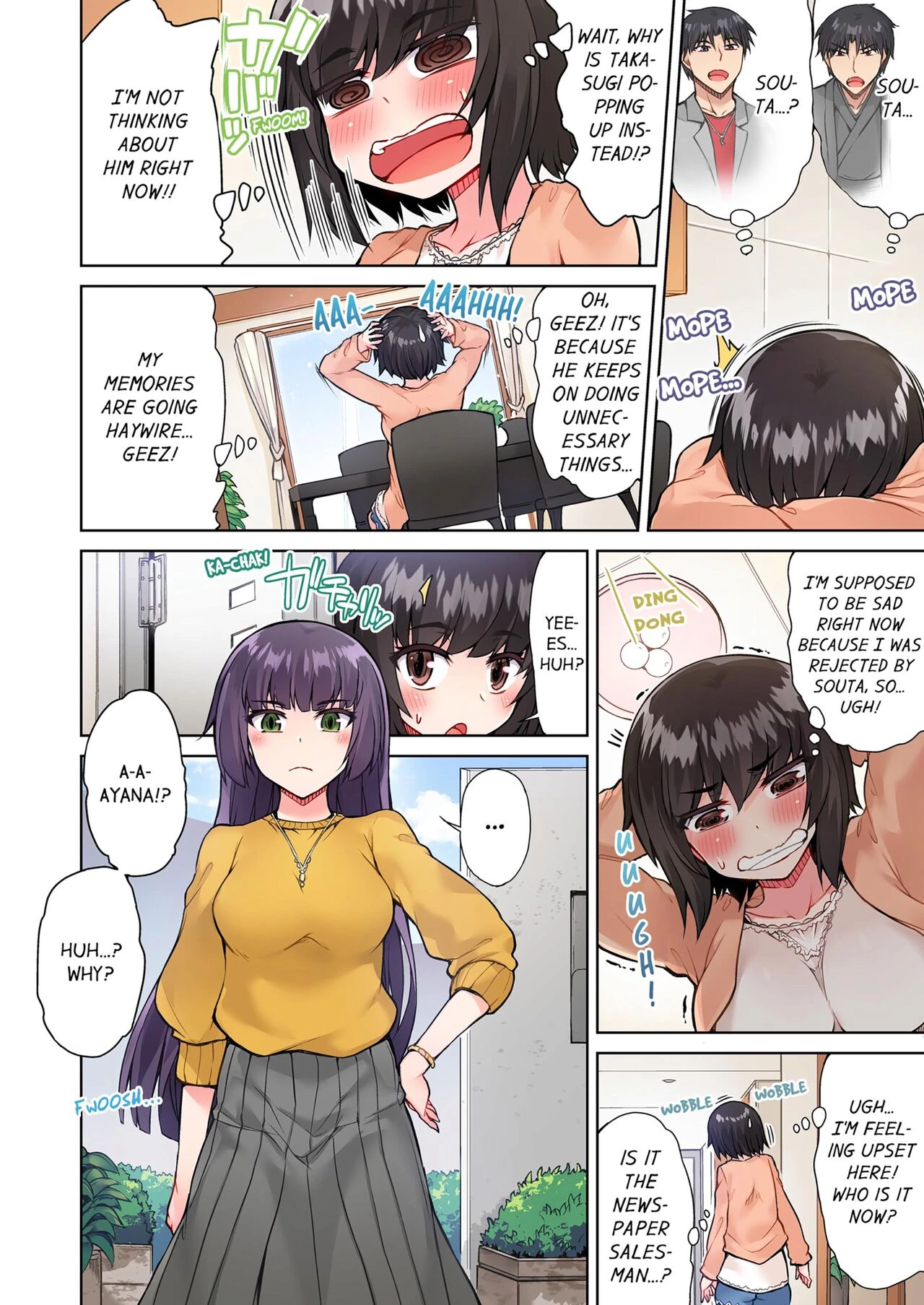 Traditional Job of Washing Girl's Body 12 | Asoko Araiya no Oshigoto ~Kataomoichuu no Aitsu to Onnayu de~ porn comic picture 7