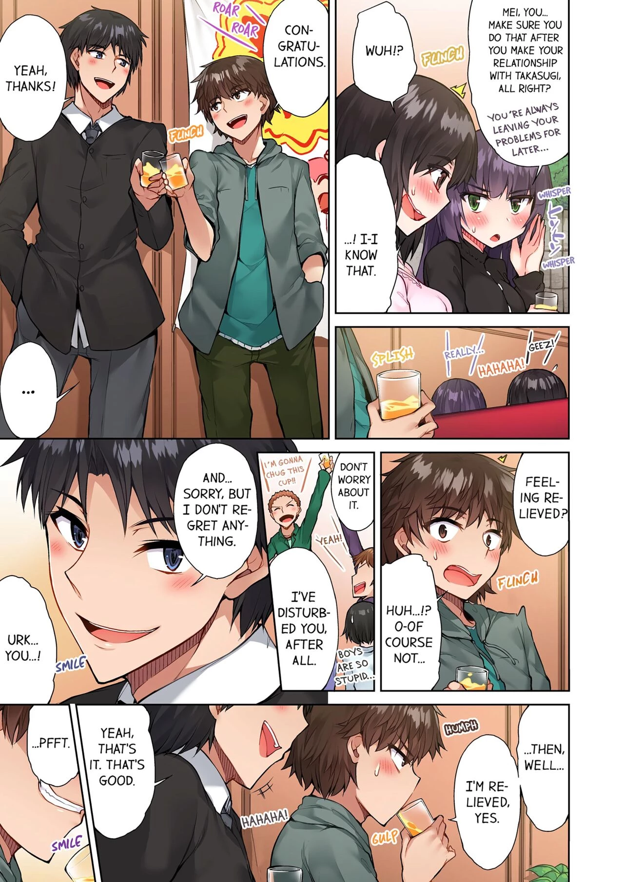 Traditional Job of Washing Girl's Body 12 | Asoko Araiya no Oshigoto ~Kataomoichuu no Aitsu to Onnayu de~ porn comic picture 70