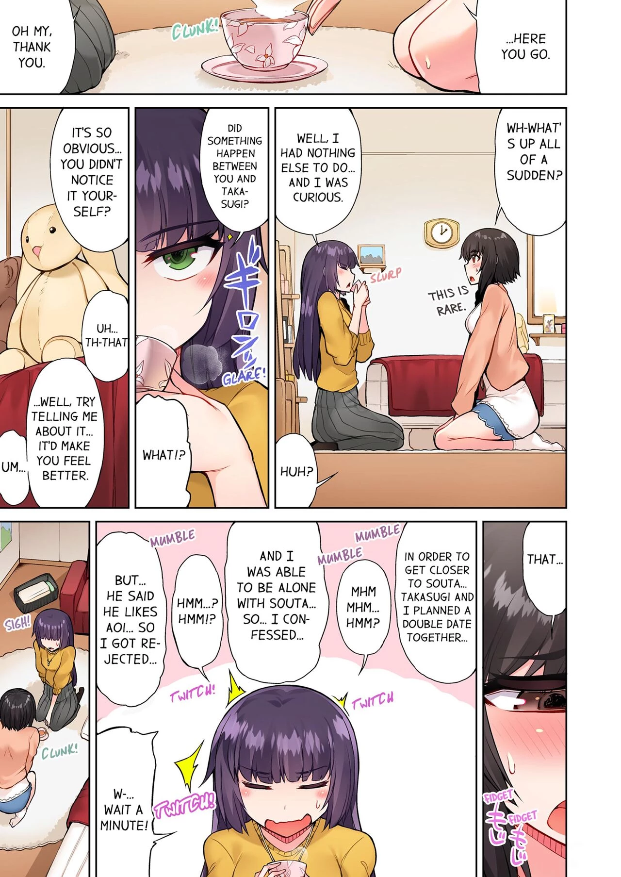 Traditional Job of Washing Girl's Body 12 | Asoko Araiya no Oshigoto ~Kataomoichuu no Aitsu to Onnayu de~ porn comic picture 8