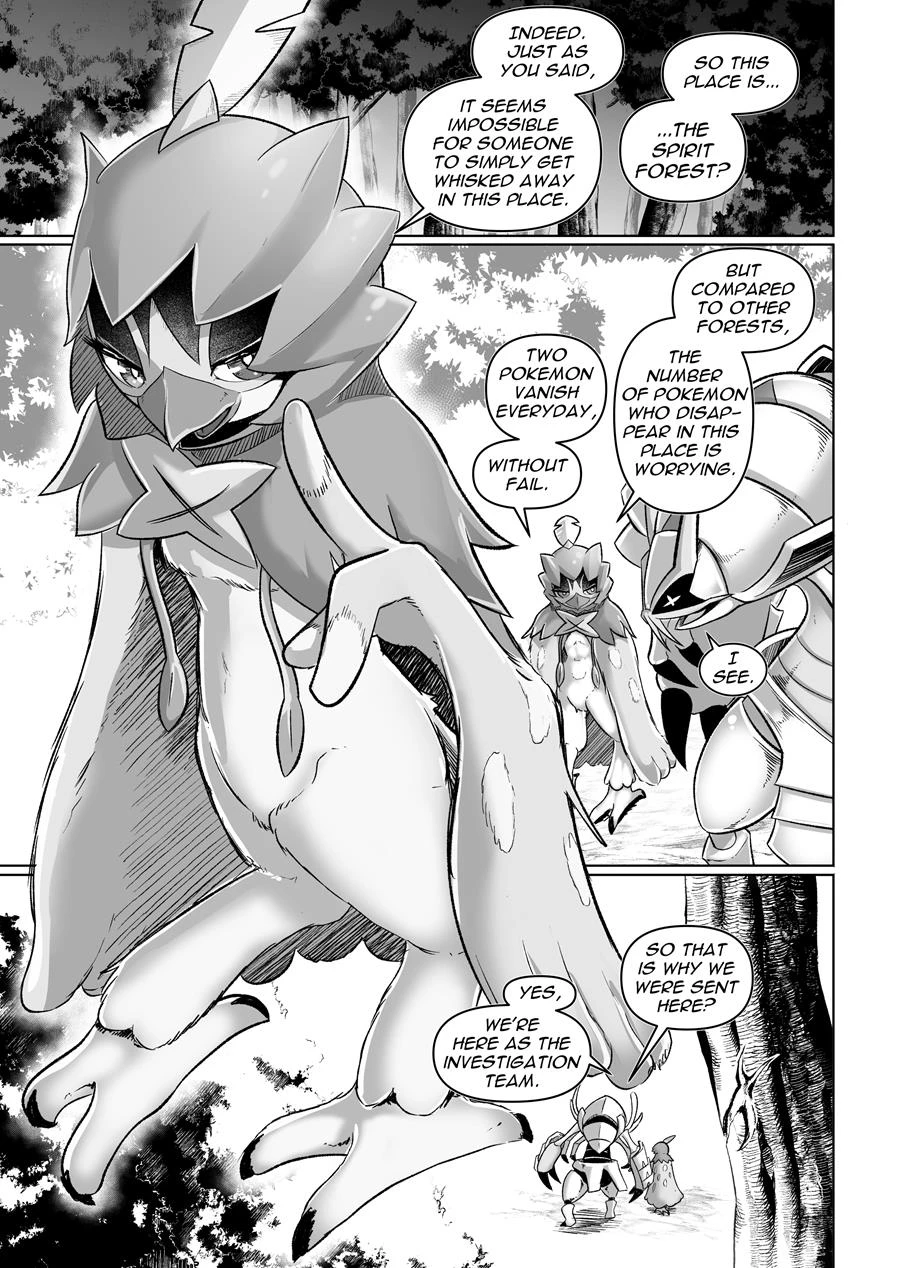 Tragic Decidueye porn comic picture 3