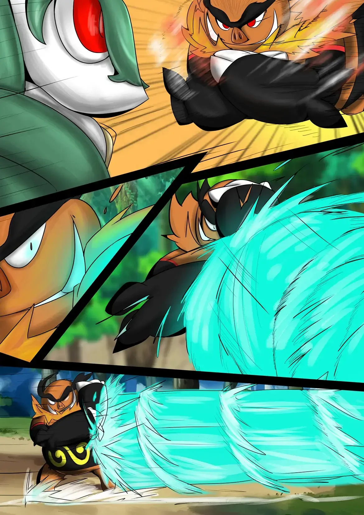 Trainer Dex 2 porn comic picture 11