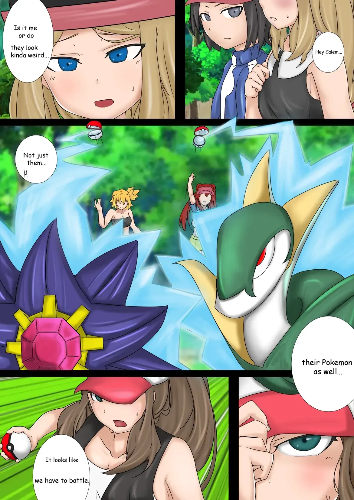 Trainer Dex 2 porn comic picture 4