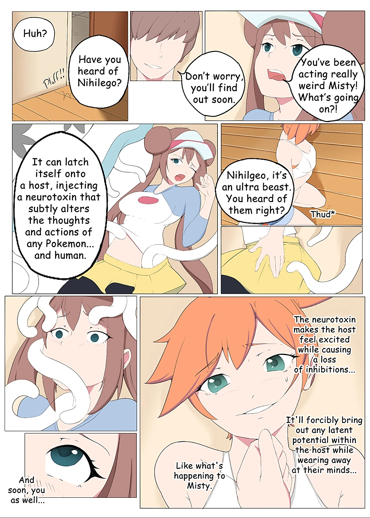 Trainer-dex porn comic picture 11