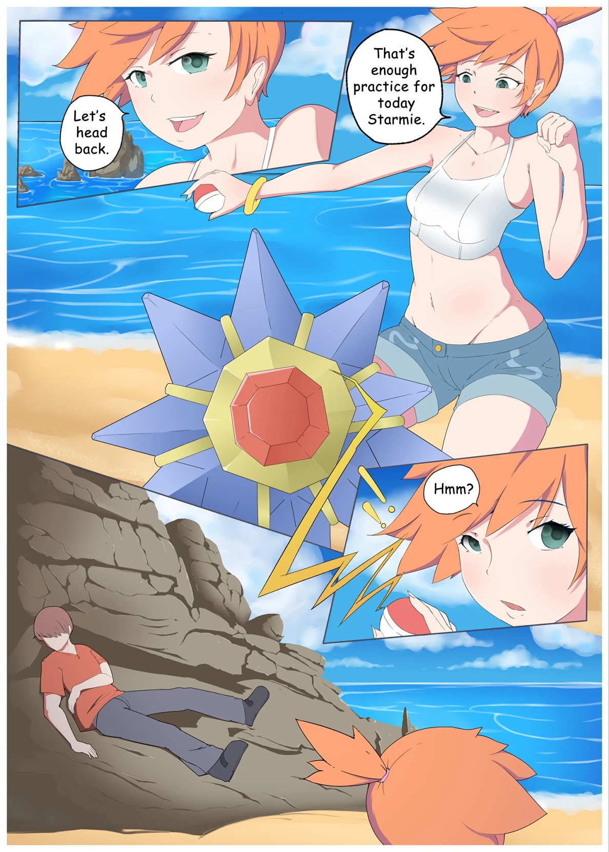 Trainer-dex porn comic picture 2