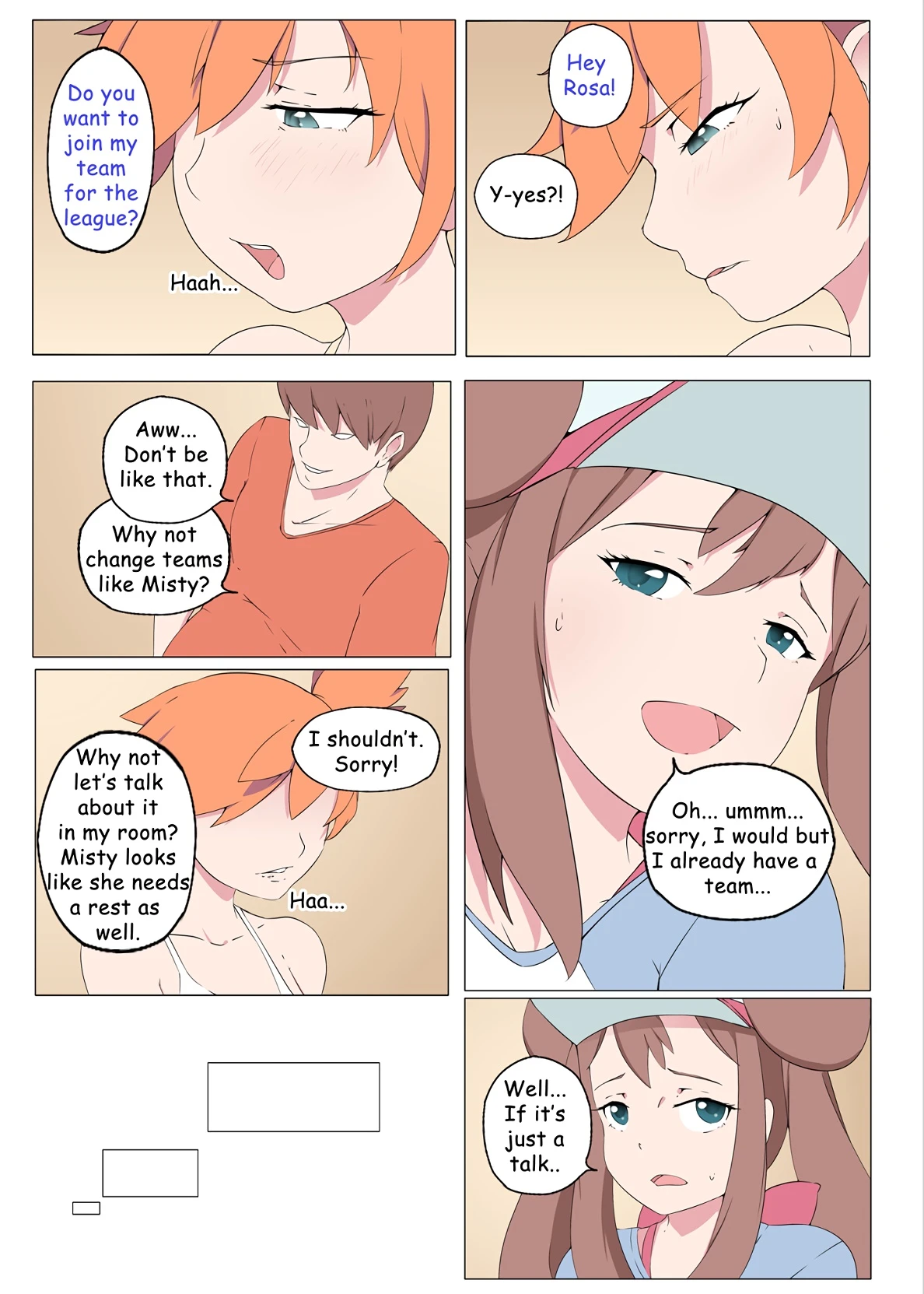 Trainer-dex porn comic picture 9