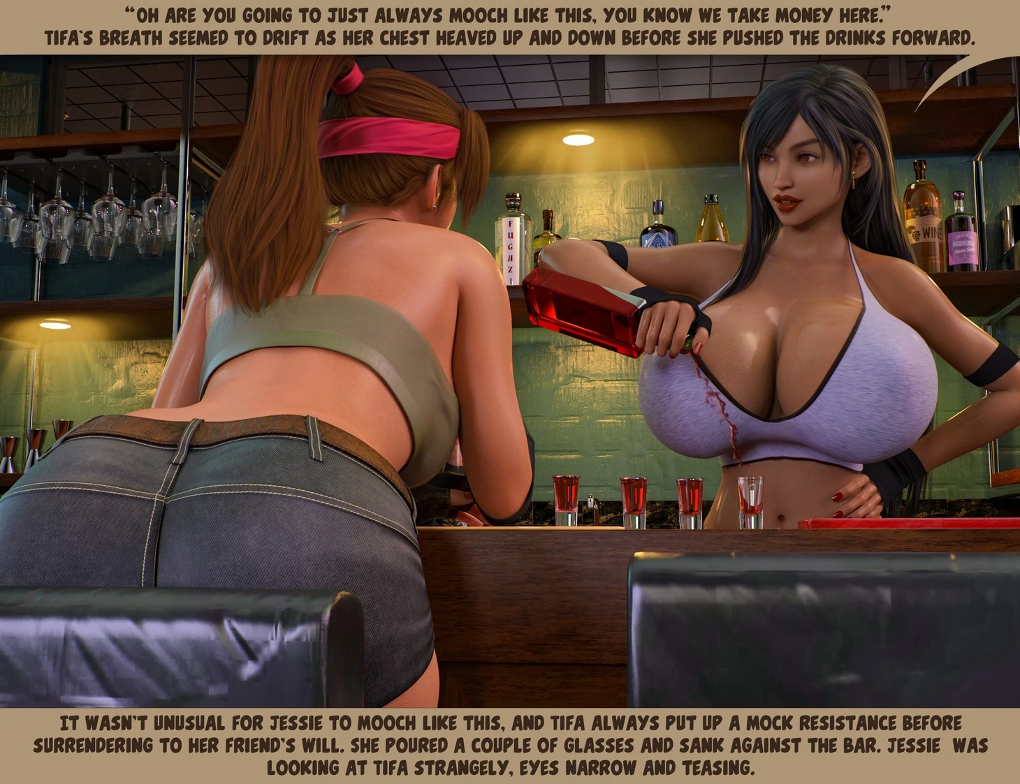 Training after the close porn comic picture 5