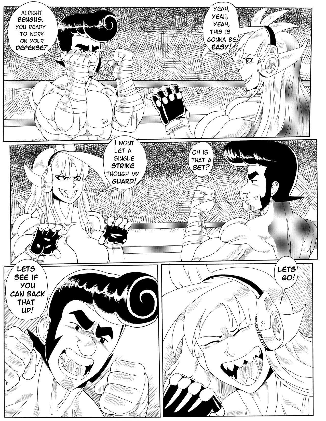 Training Day! porn comic picture 2