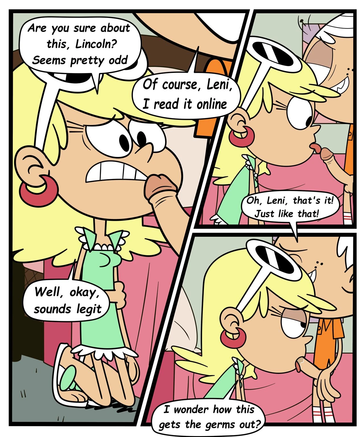 Training Leni porn comic picture 2