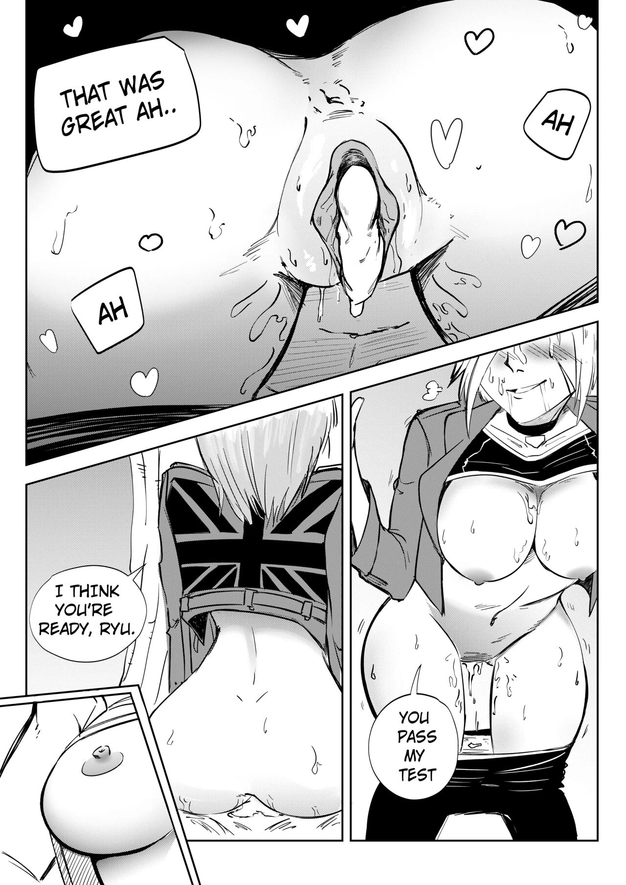 Training mode porn comic picture 11