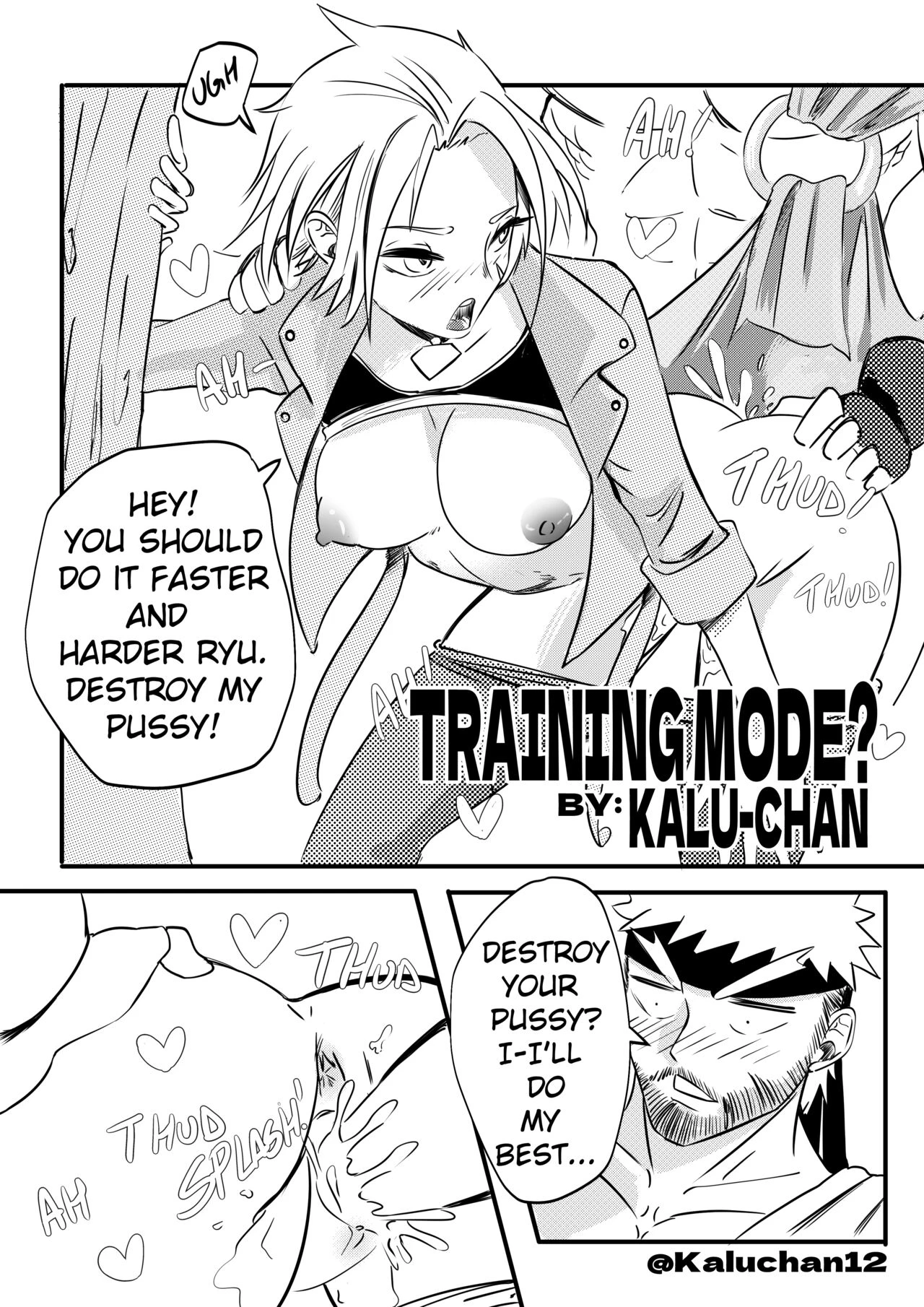 Training mode porn comic picture 2