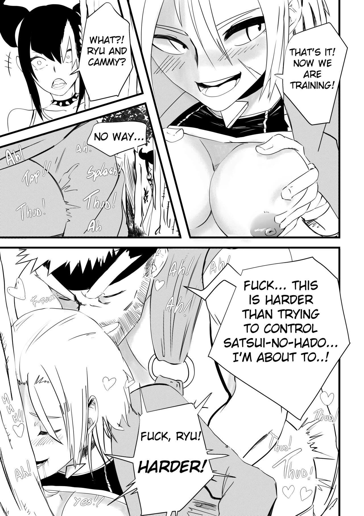 Training mode porn comic picture 3