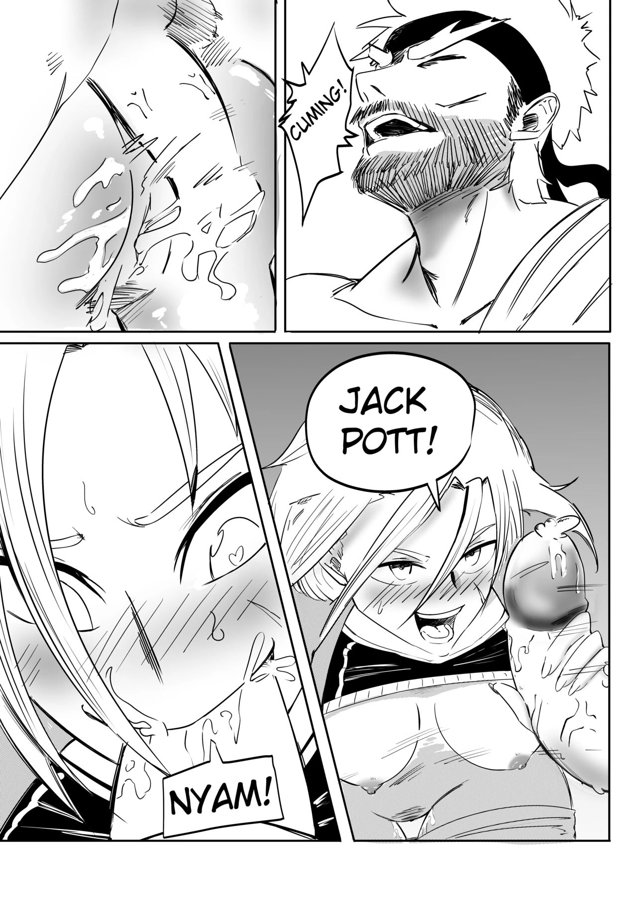 Training mode porn comic picture 4