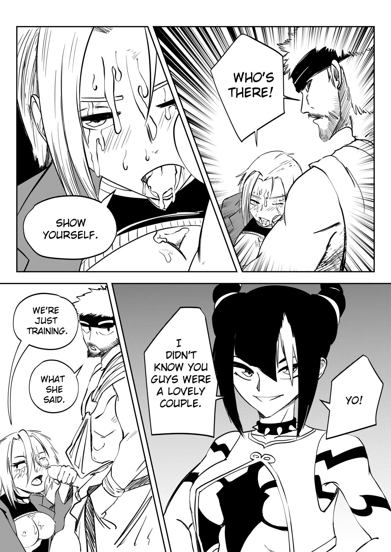 Training mode porn comic picture 6