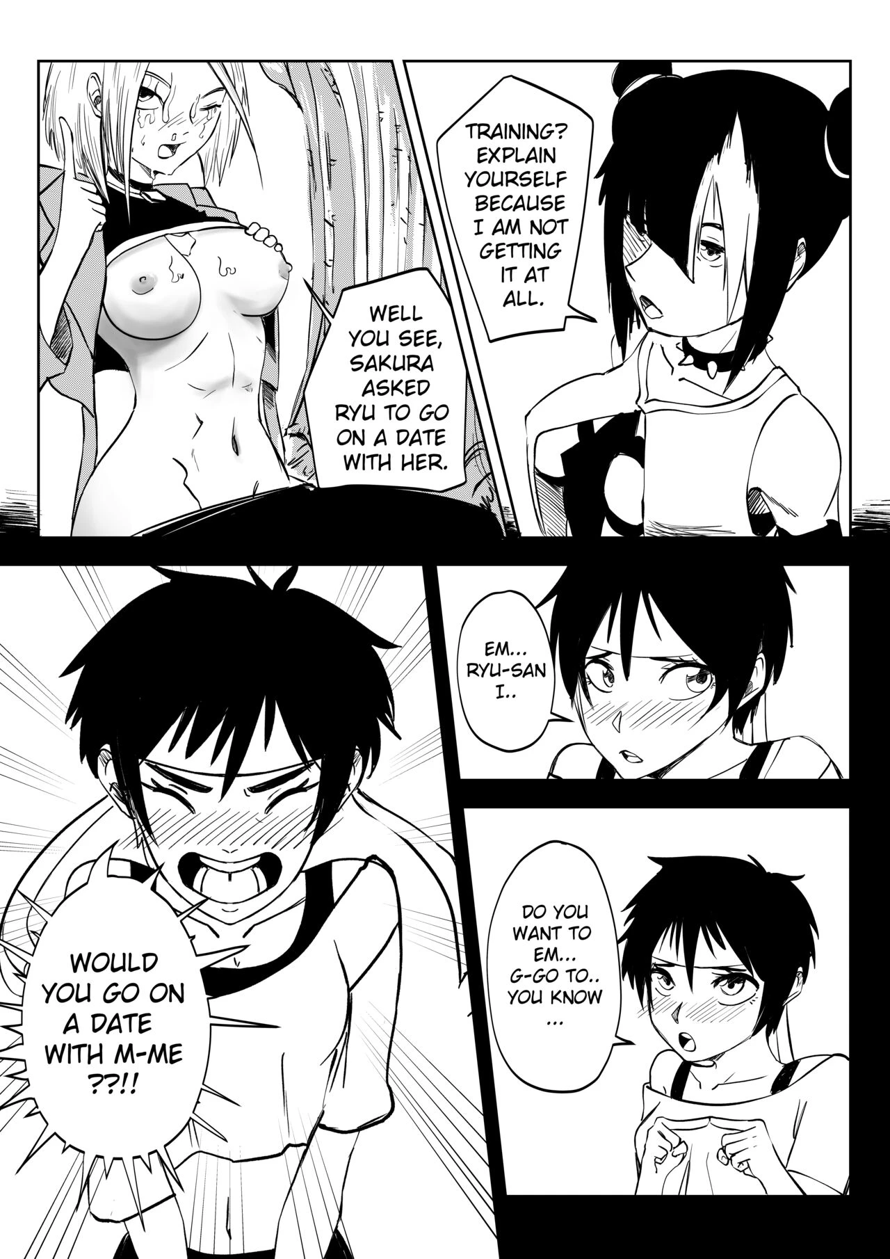 Training mode porn comic picture 7