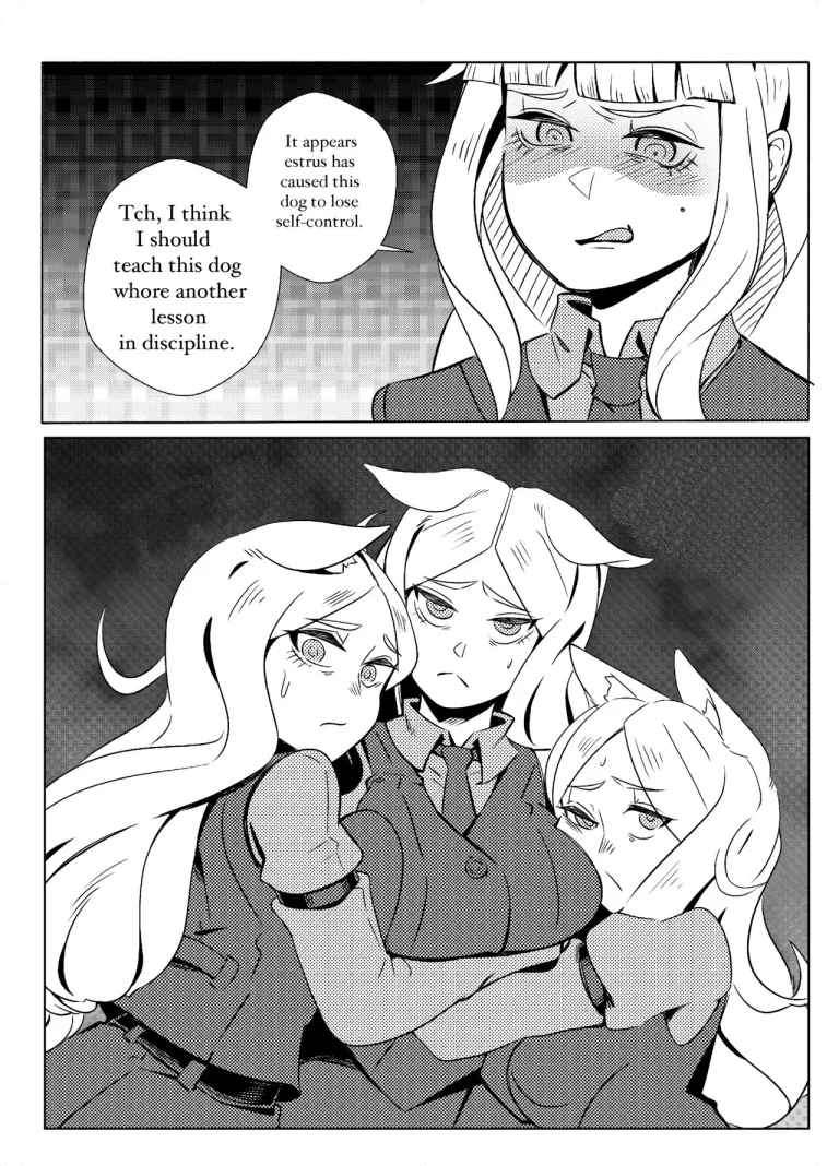 Training slutty dogs porn comic picture 4