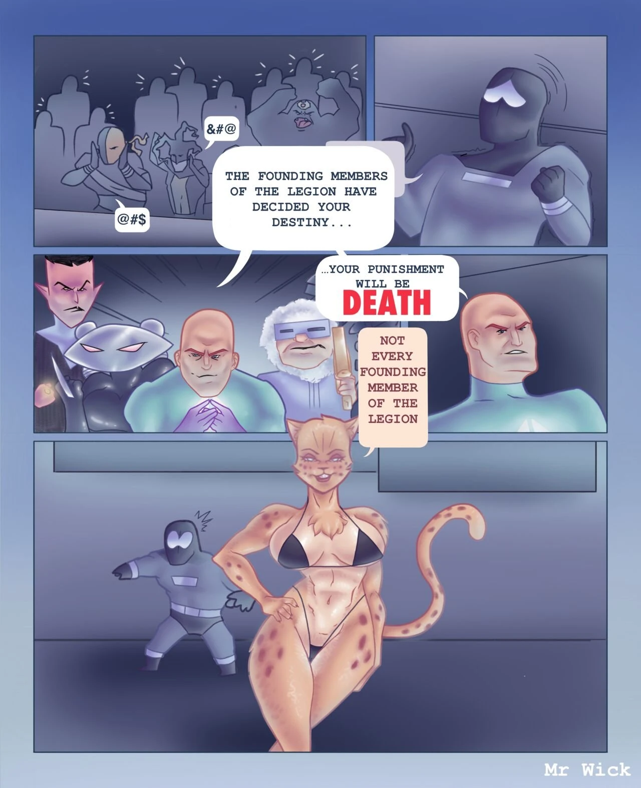 Training With Cheetah porn comic picture 4