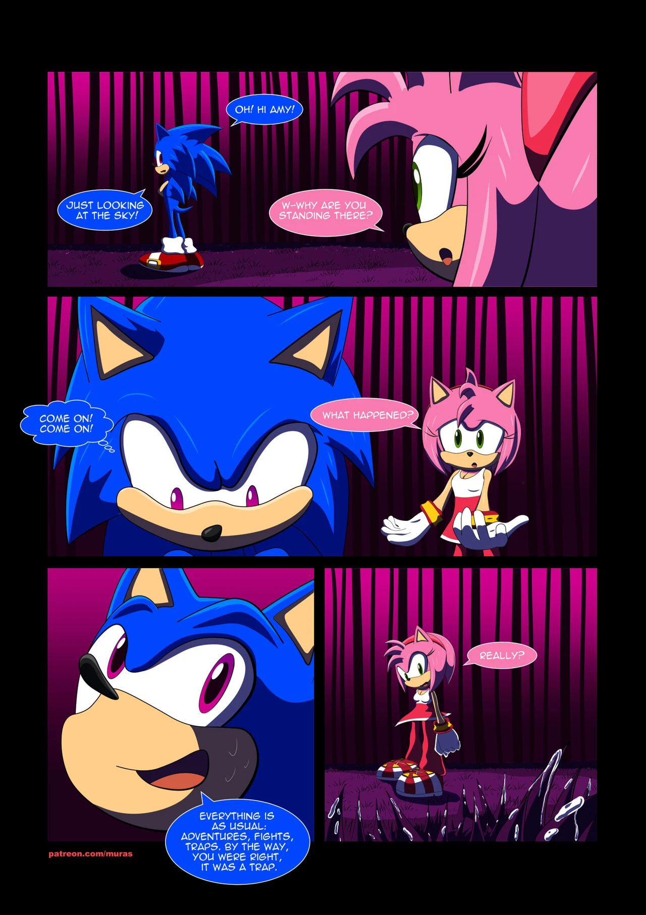 Trap of Lust porn comic picture 37