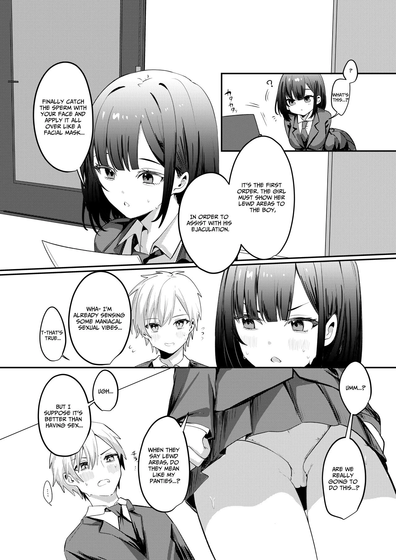 Trapped in a Sex-Locked Room with that Prim & Proper Girl | Sex Shinai to Derarenai Heya ni Seiso na Ano Ko to Tojikomerareru porn comic picture 4