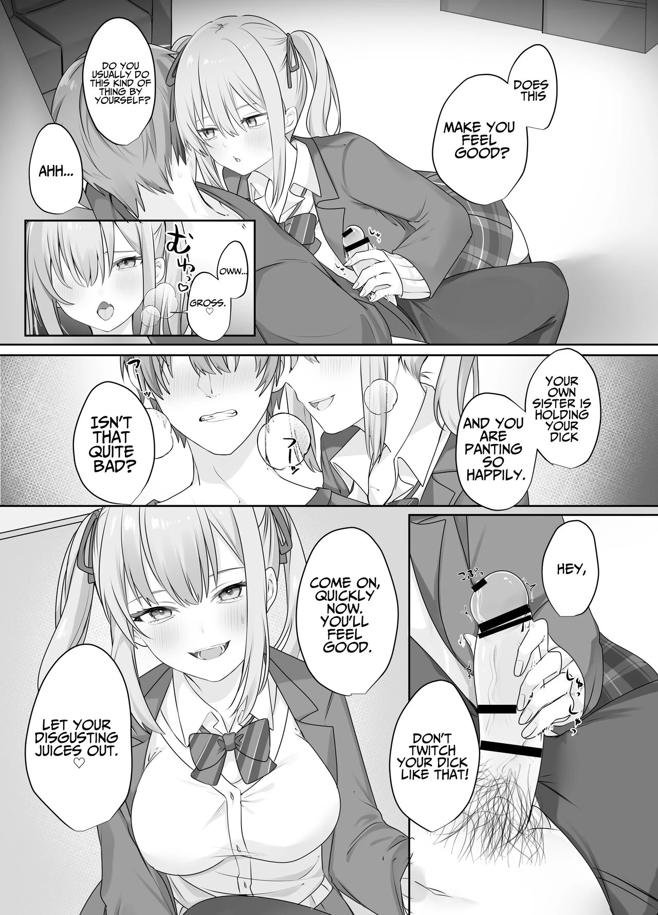 Trapped in a Sex-locked Room with your Bitchy Little Sister | Sex Shinai to Derarenai Heya ni Naka no Warui Imouto to Tojikomerareru porn comic picture 10