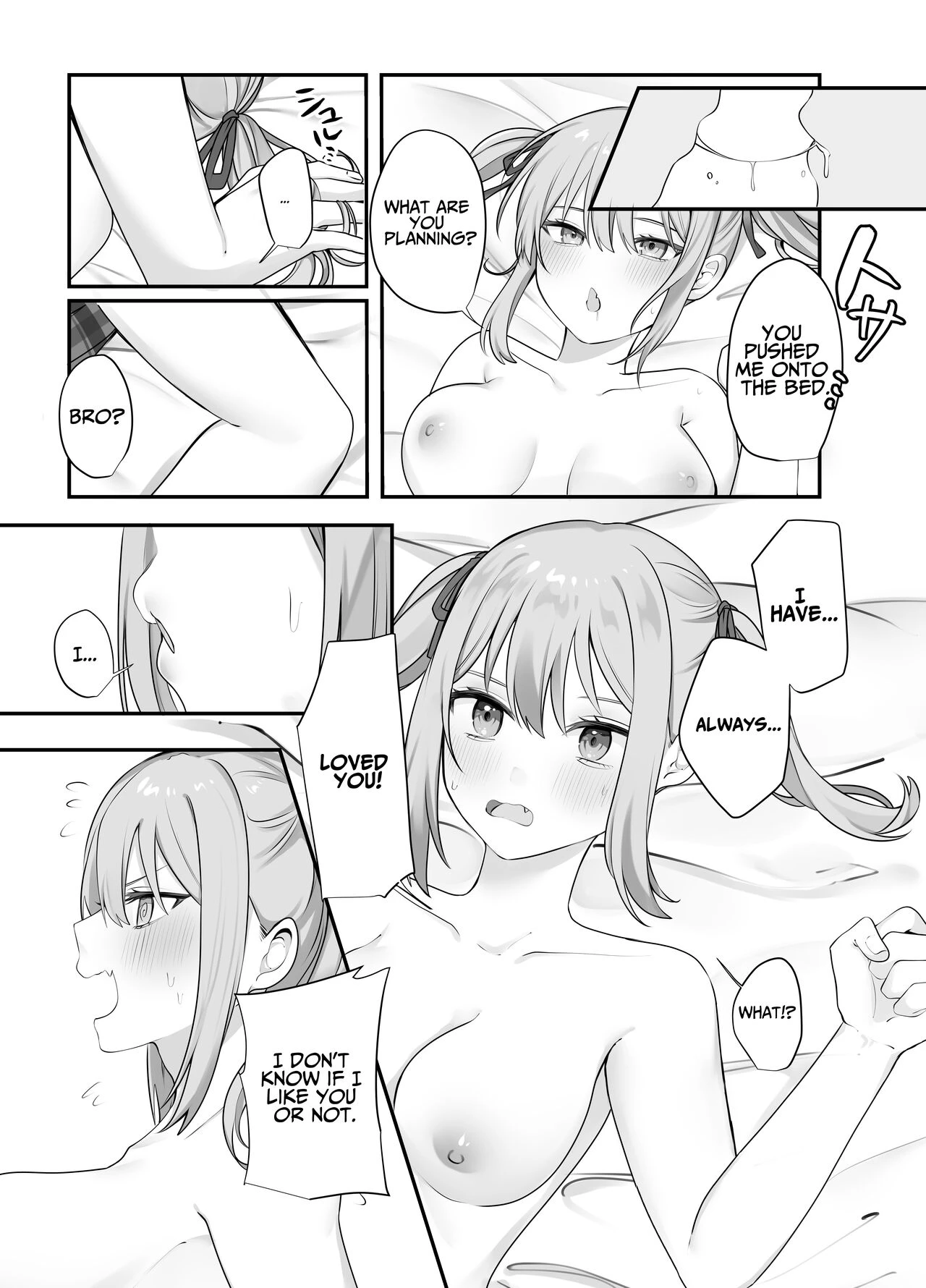 Trapped in a Sex-locked Room with your Bitchy Little Sister | Sex Shinai to Derarenai Heya ni Naka no Warui Imouto to Tojikomerareru porn comic picture 30