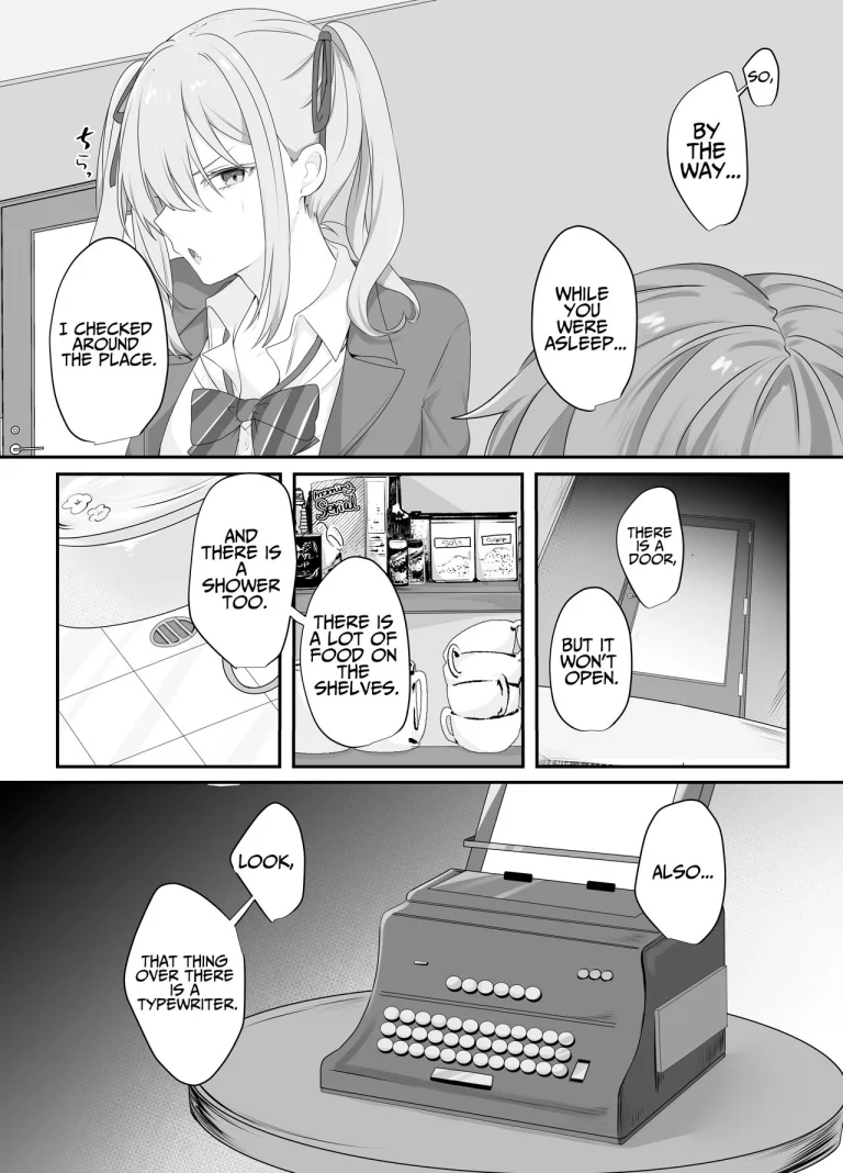 Trapped in a Sex-locked Room with your Bitchy Little Sister | Sex Shinai to Derarenai Heya ni Naka no Warui Imouto to Tojikomerareru porn comic picture 5