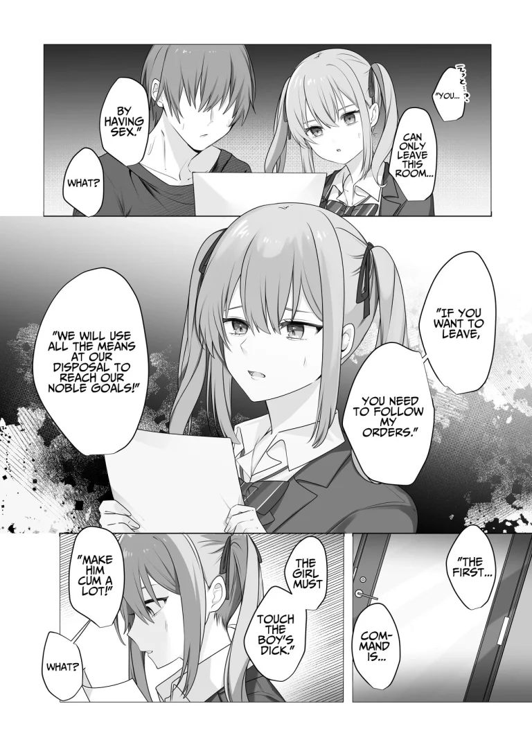 Trapped in a Sex-locked Room with your Bitchy Little Sister | Sex Shinai to Derarenai Heya ni Naka no Warui Imouto to Tojikomerareru porn comic picture 7