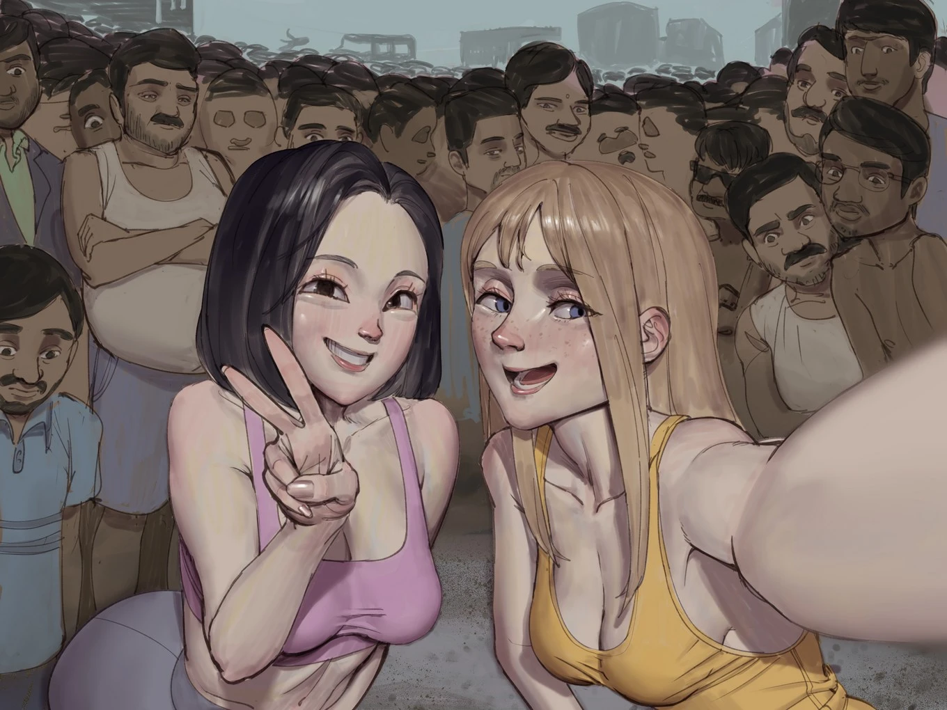 Travel Gurlz - Kayla & Da-Yoon porn comic picture 3