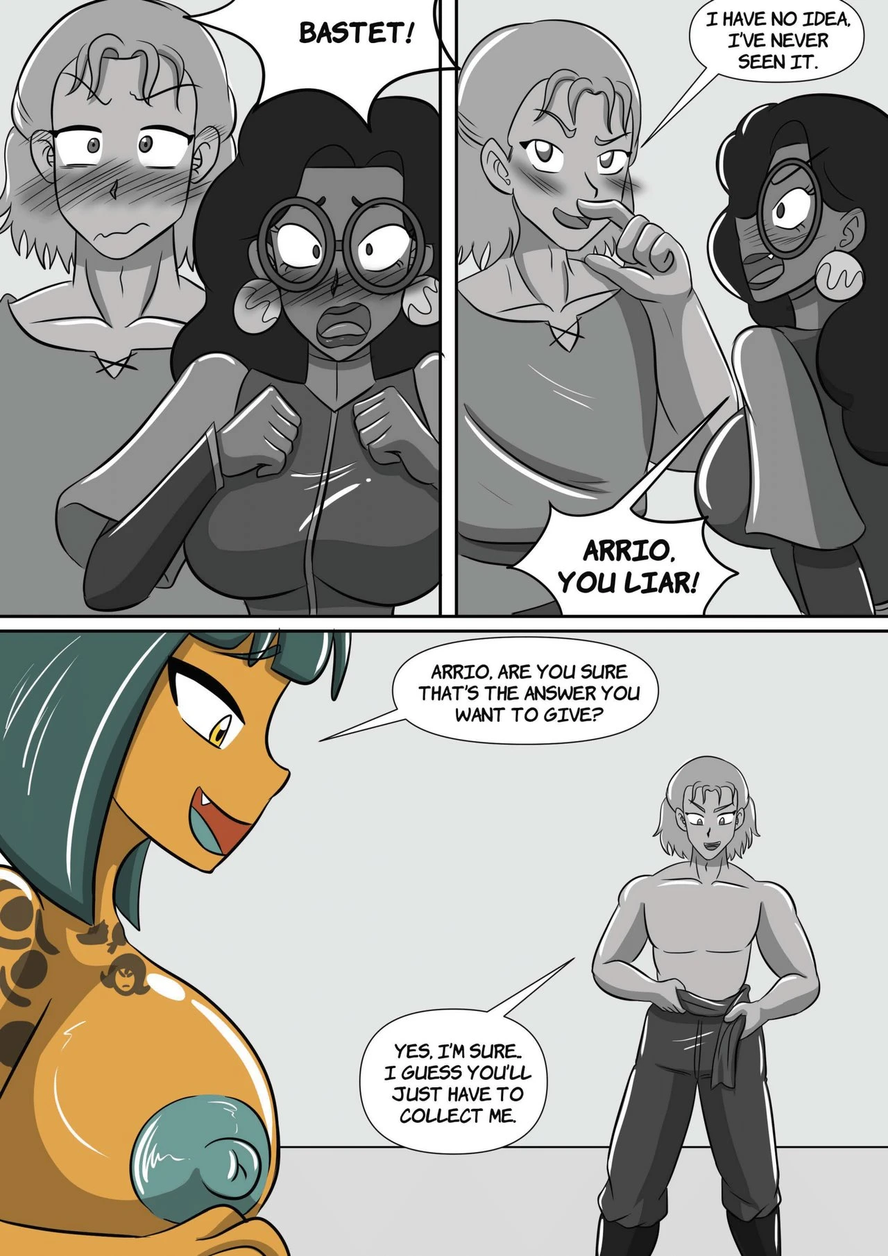Treasures of the Sphinx porn comic picture 16