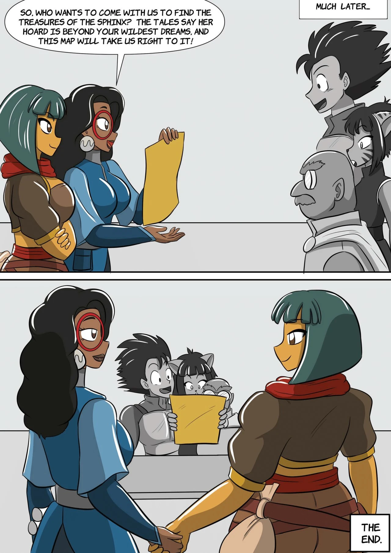 Treasures of the Sphinx porn comic picture 23