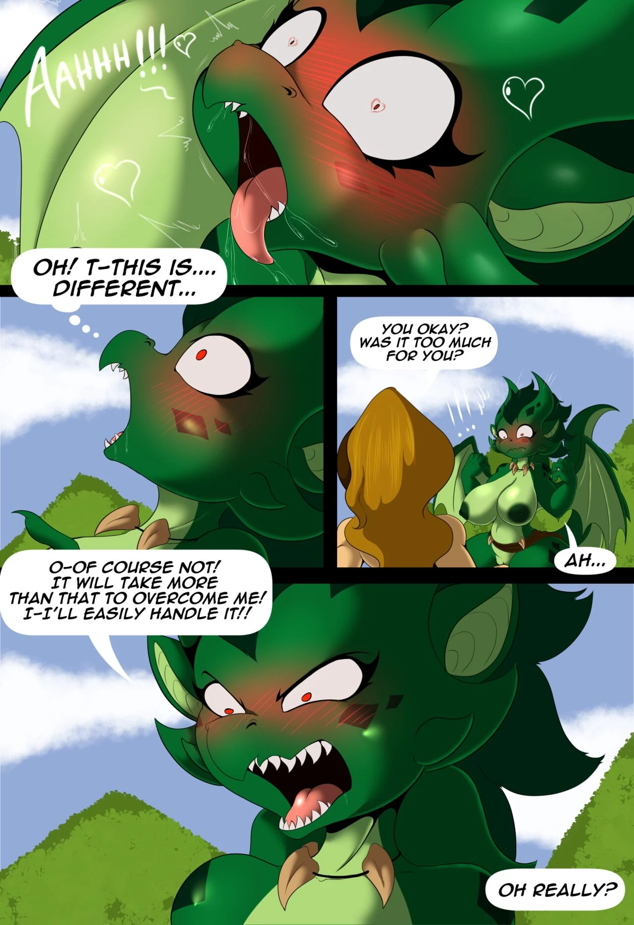 Trial By Sword * remastered * + Trial By Sword Emerald's Challenge porn comic picture 23