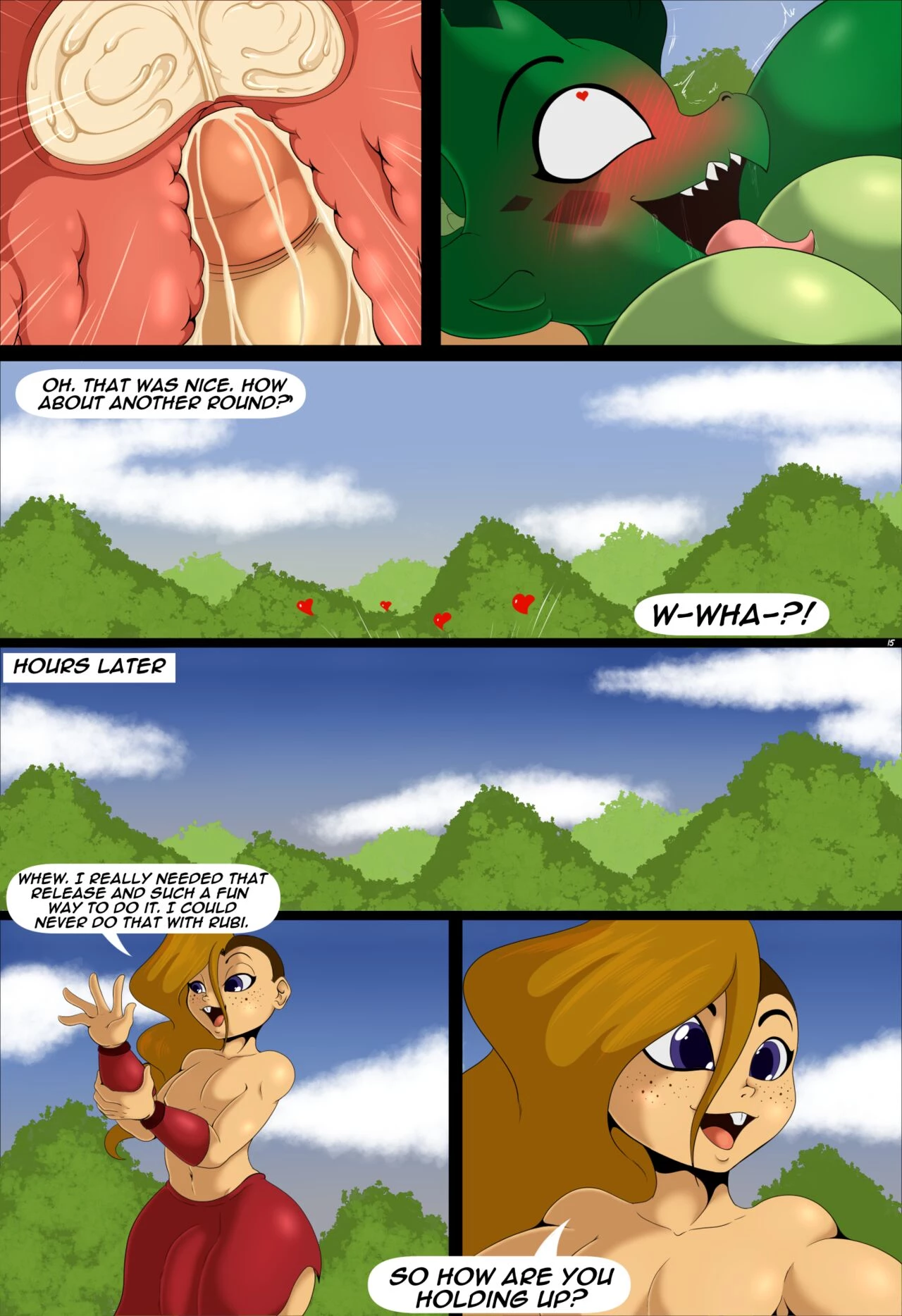 Trial By Sword * remastered * + Trial By Sword Emerald's Challenge porn comic picture 33