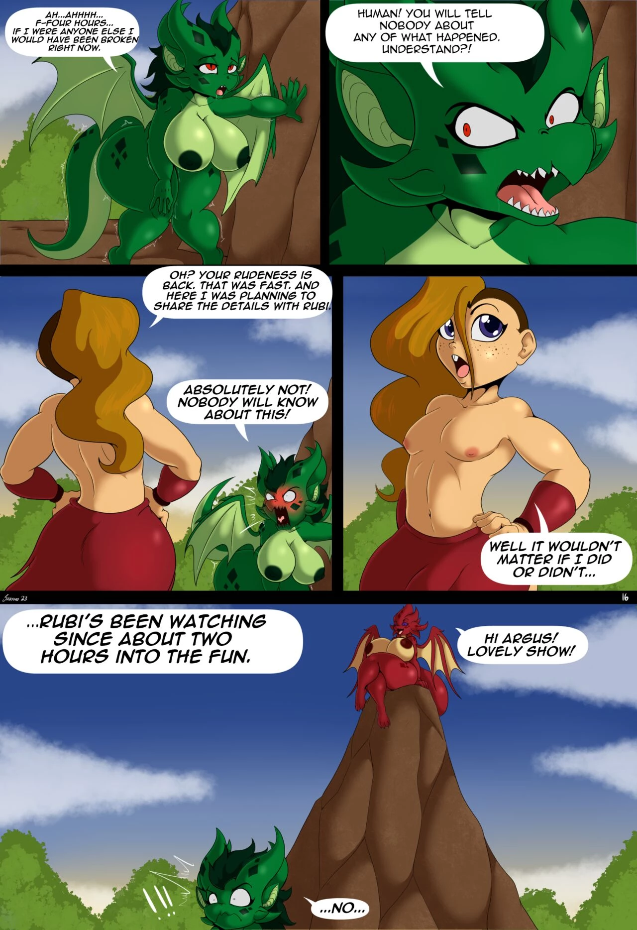 Trial By Sword * remastered * + Trial By Sword Emerald's Challenge porn comic picture 34