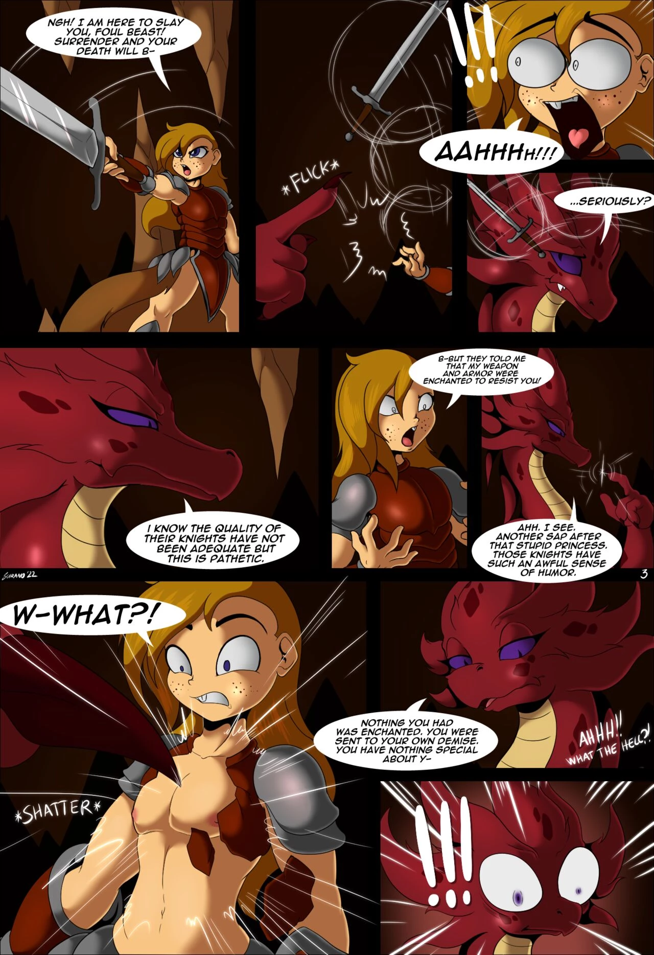 Trial By Sword * remastered * + Trial By Sword Emerald's Challenge porn comic picture 5
