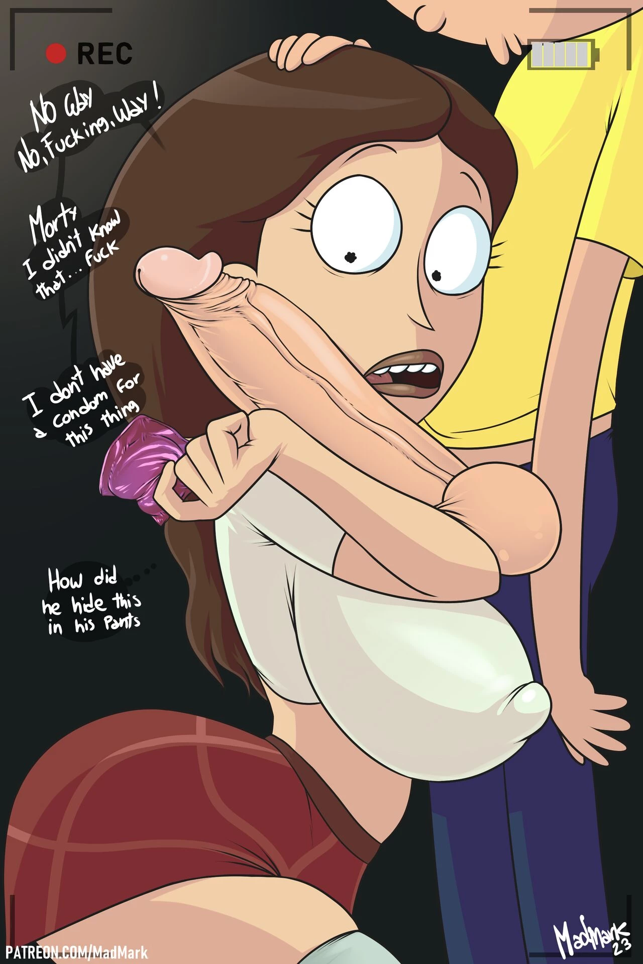 Tricia & Morty porn comic picture 3