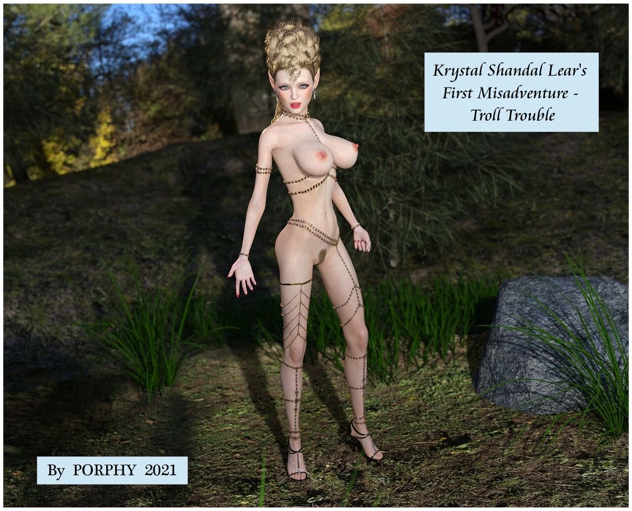 Troll Trouble porn comic picture 1