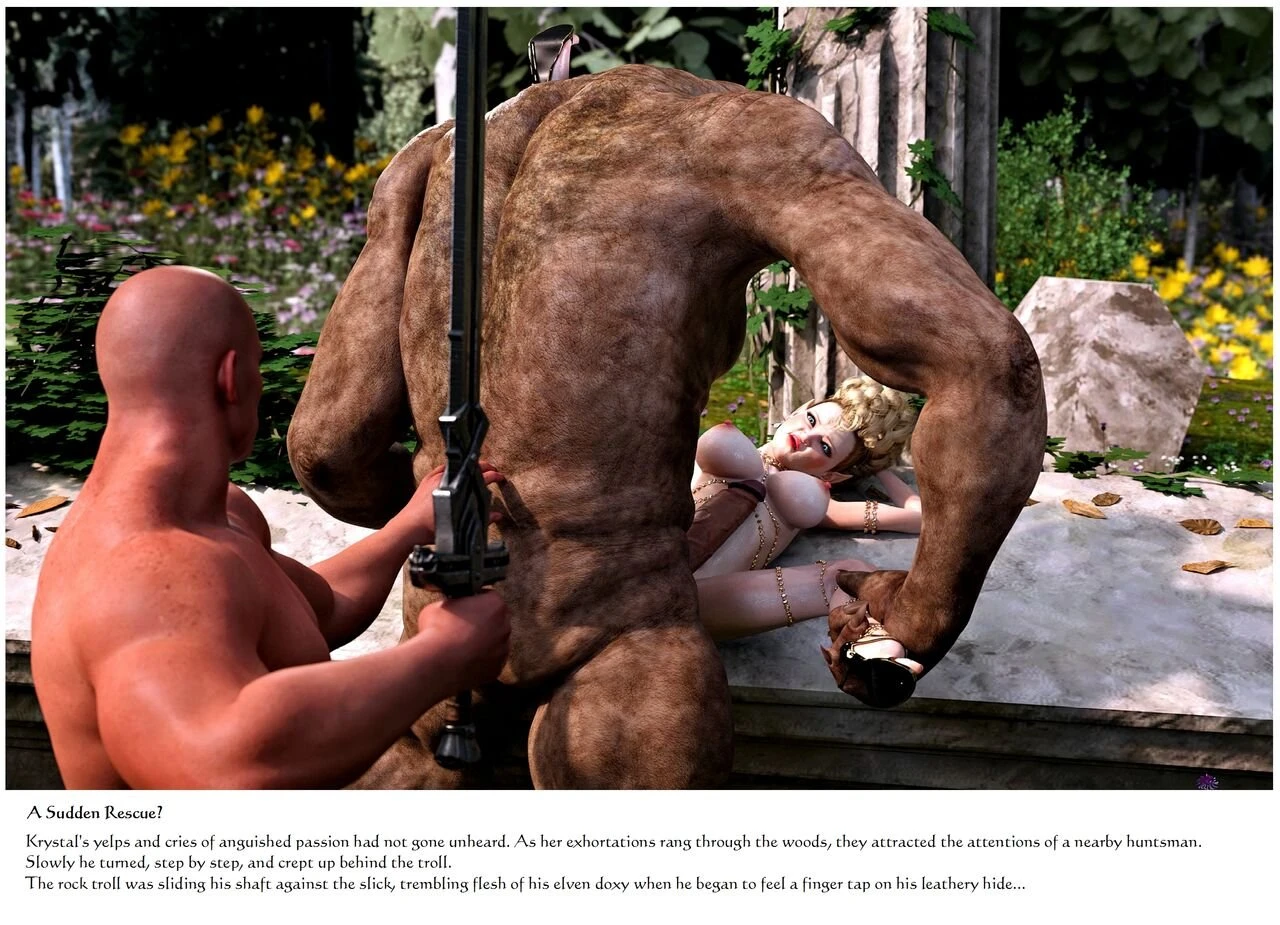 Troll Trouble porn comic picture 16