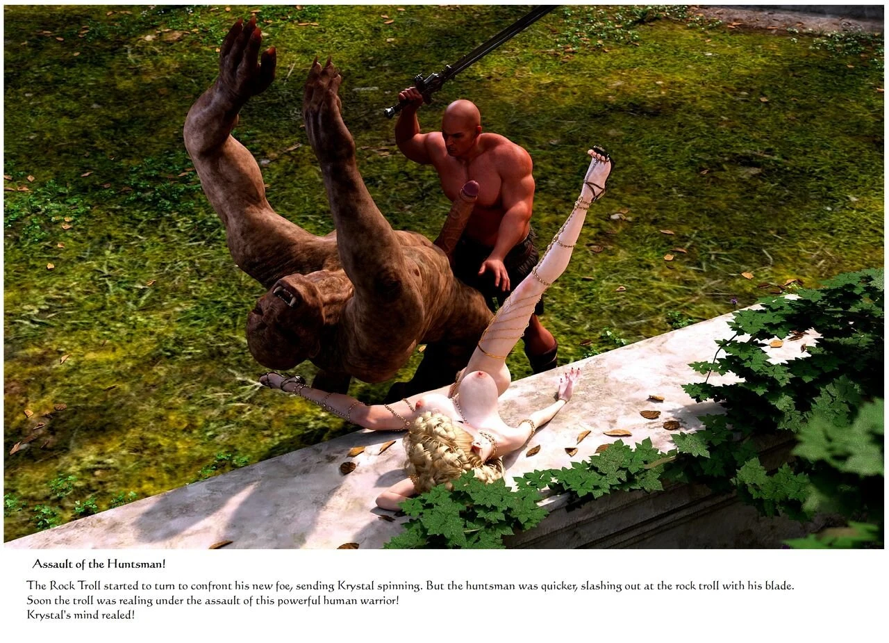 Troll Trouble porn comic picture 17