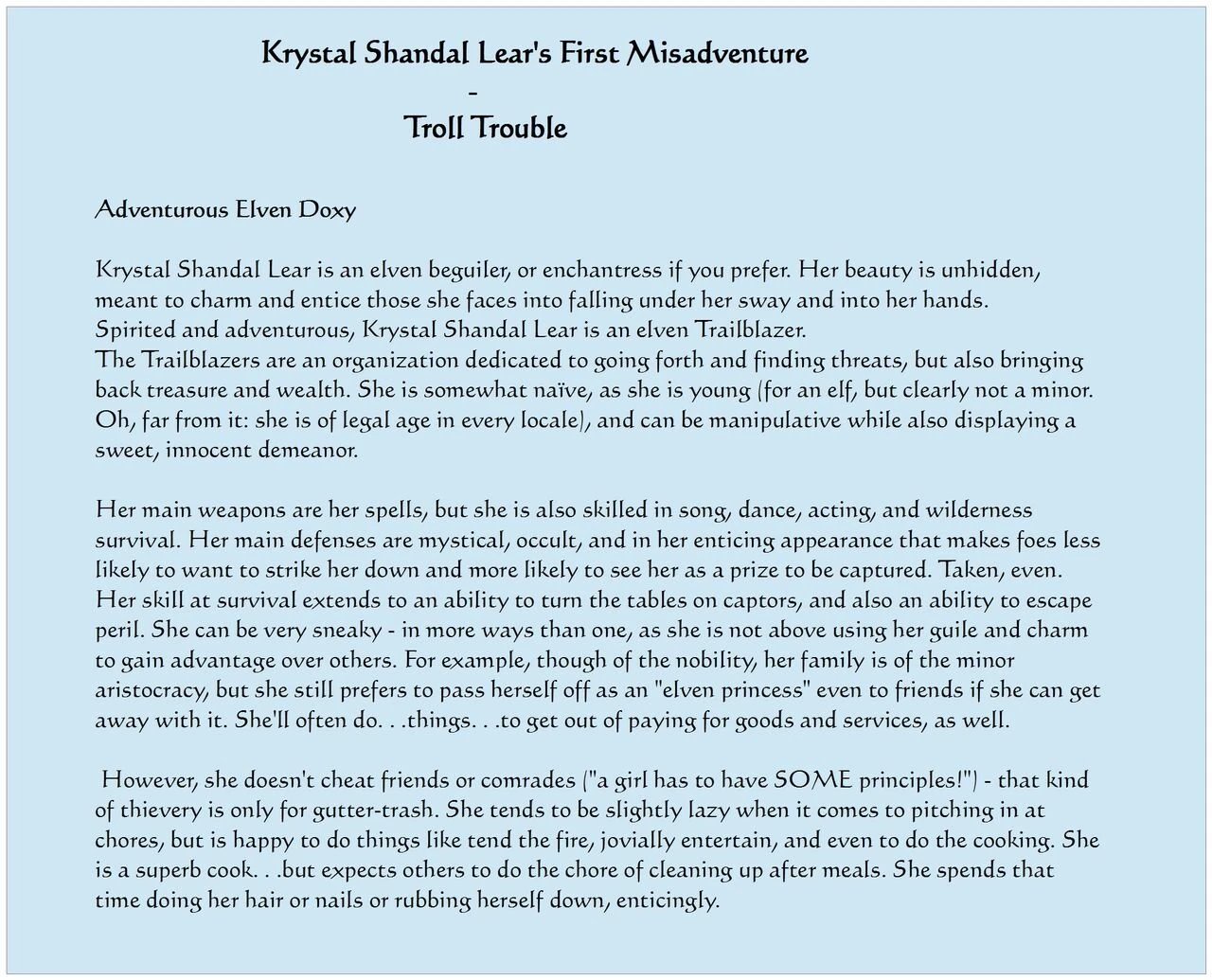 Troll Trouble porn comic picture 2