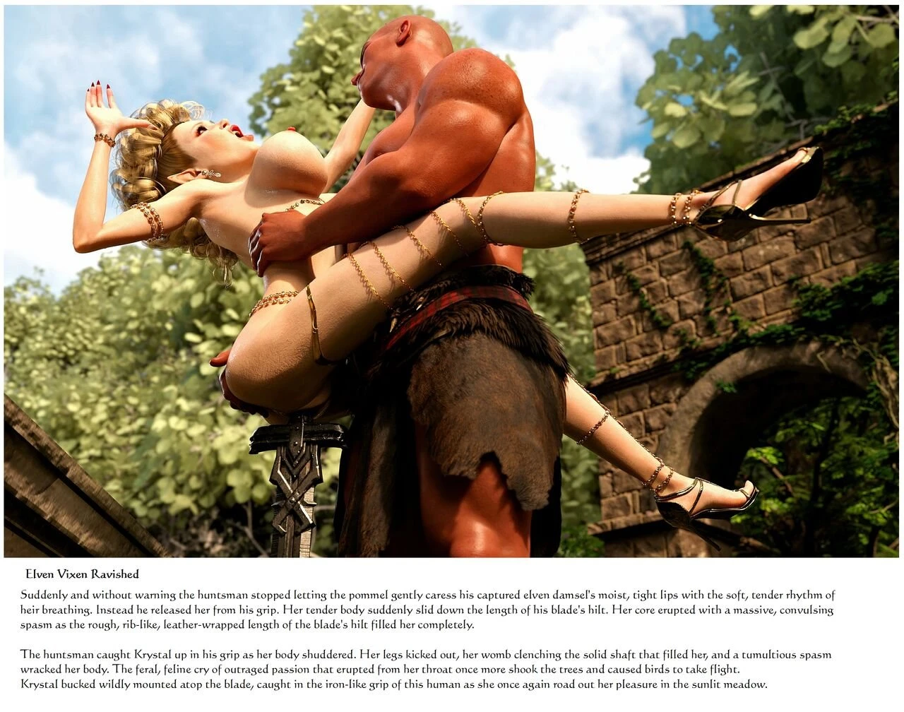 Troll Trouble porn comic picture 21