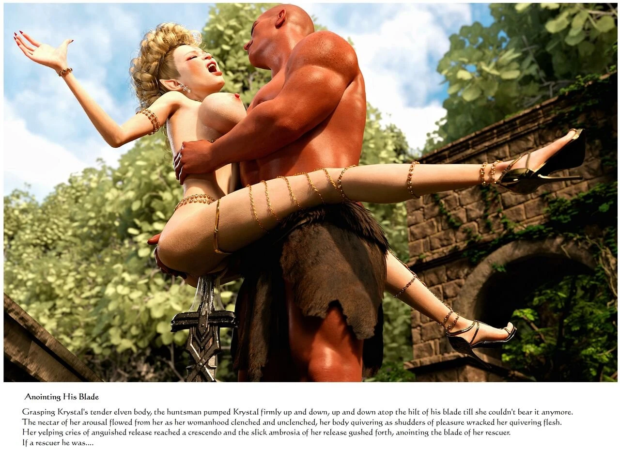 Troll Trouble porn comic picture 22