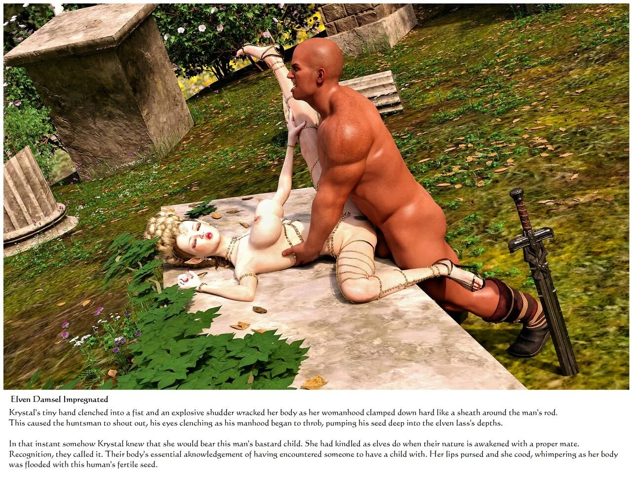 Troll Trouble porn comic picture 34