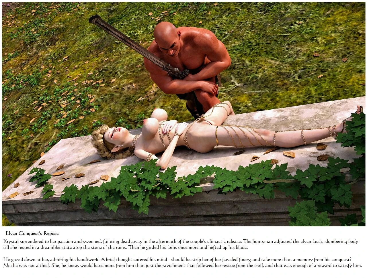 Troll Trouble porn comic picture 35